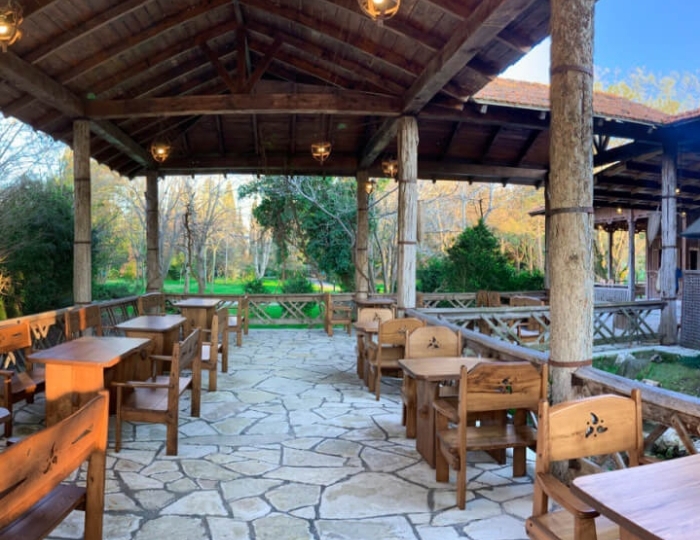 Ресторан «Абхазия» - Санаторий «Самшитовая роща»