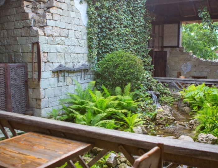 Ресторан «Абхазия» - Санаторий «Самшитовая роща»