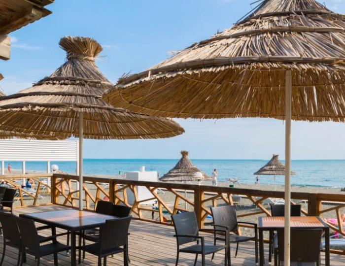 Бар на пляже «Бунгало» - Санаторий «Самшитовая роща»